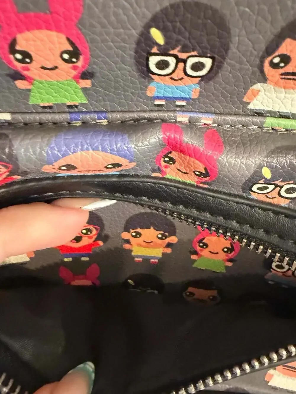 Bob's Burgers Chibi Print Mini Backpack - BoxLunch Exclusive -